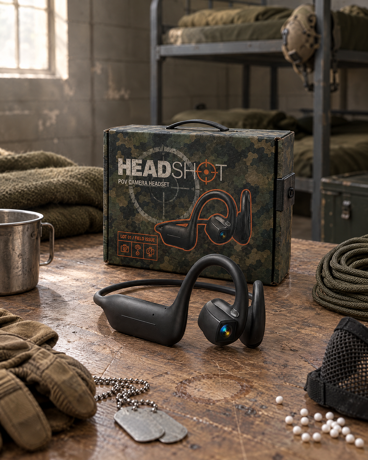 Headshot 2 in 1 headcam™